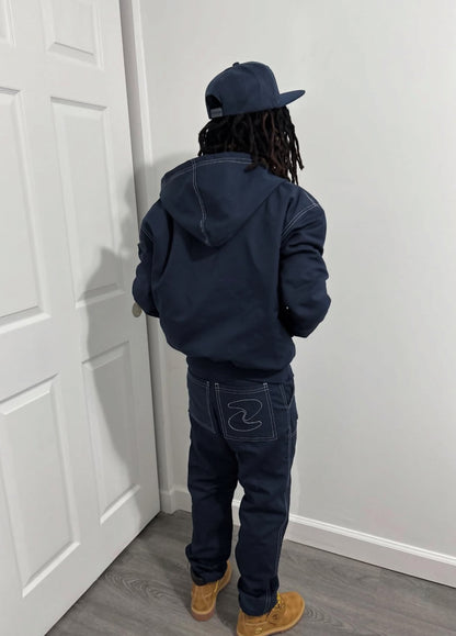 “Solitario” Double Knee Denim